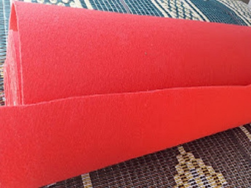 Kırmızı Fuar Halısı - Tören ve Gala Halısı